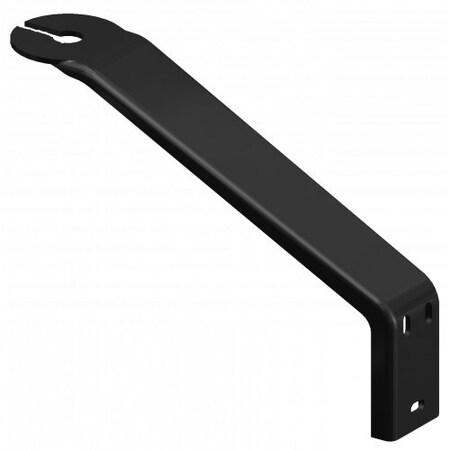 Wall Mount Bracket - 19Mm Hole Black